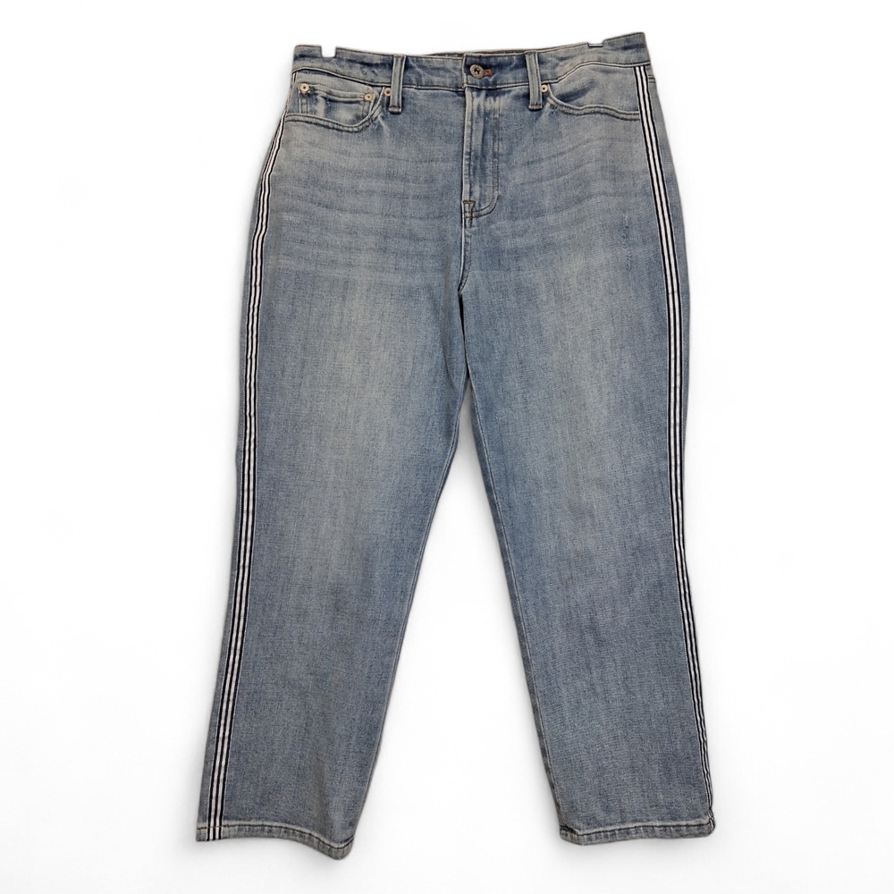 Talbots Women's Modern Ankle Jean Light Wash Straight Leg Denim 10p